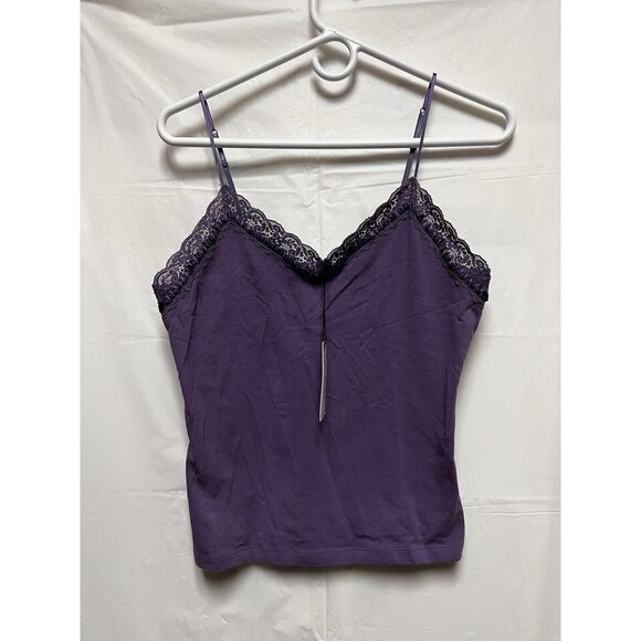 DGC NWT Anthropologie Essential Antwerp Women’s Size 3 Small Purple Tank Top - Picture 2 of 7